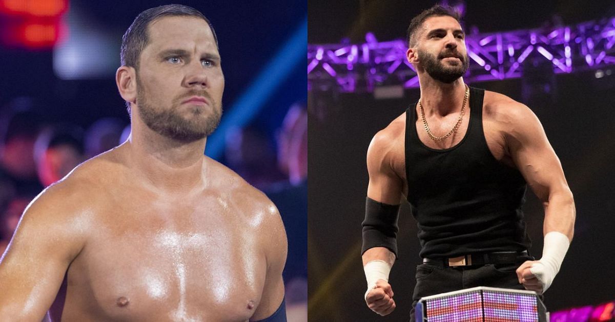 Former WWE stars Curtis Axel and Ariya Daivari.